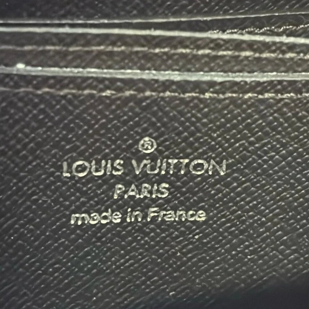 LOUIS VUITTON Zippy Coin Purse M32832 Ardoise Taiga - MI2119 Coin Case - Picture 7 of 8